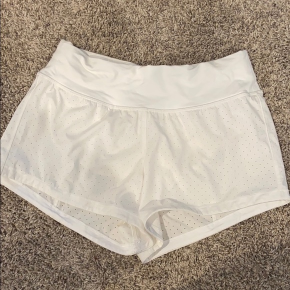 lululemon athletica Pants - Lululemon White Shorts